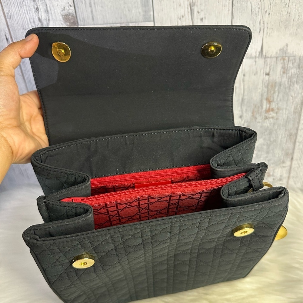DIOR cannage backpack in black - Picture 12 of 17
